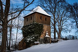 Der Alte Glockenturm von Lugau - der Namensgeber unseres Zwingers und unser direkter Nachbar